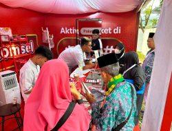 Telkomsel Raup Banyak Keuntungan di Posko Haji Donohudan