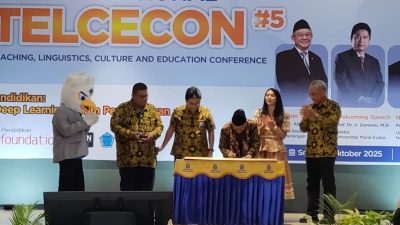 Mendikdasmen Hadir  dalam Seminar Telcecon dan Resmikan Gedung FKIP Tower