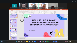 Kuliah Umum PBSI UMK Kupas Strategi Menulis Artikel Ilmiah yang Layak Terbit