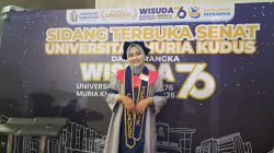 Tembus Jurnal Sinta 2, Hanifah Mahasiswa PBSI FKIP UMK Lulus Tanpa Skripsi dan Jadi Wisudawan Terbaik