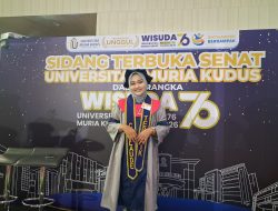 Tembus Jurnal Sinta 2, Hanifah Mahasiswa PBSI FKIP UMK Lulus Tanpa Skripsi dan Jadi Wisudawan Terbaik